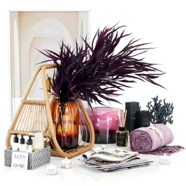 Purple mood decorative set